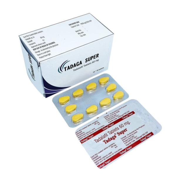 Tadaga super 60mg - Tadalafil