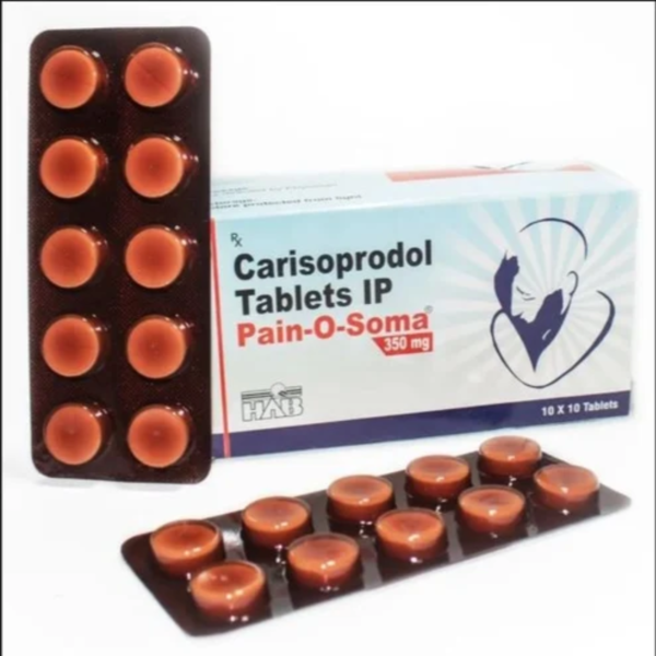 Pain-O-Soma 350mg - Carisoprodol